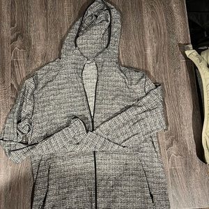 Mens Lululemon Knit zip up pull over sweatshirt